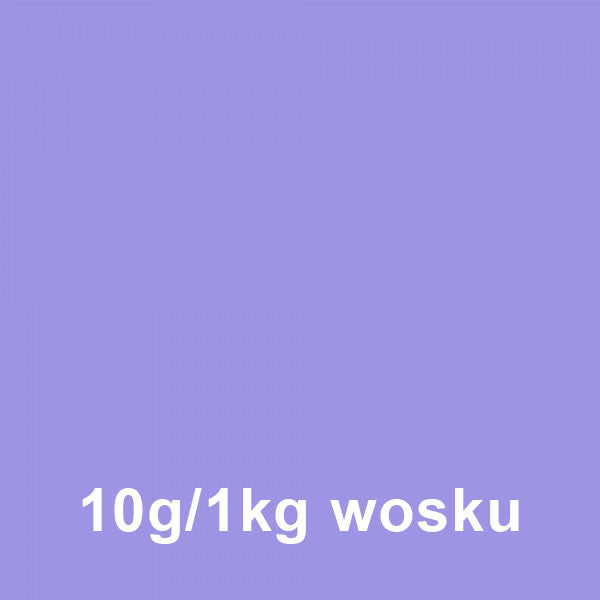 JASNOFIOLETOWY BARWNIK DO WOSKU ŻELU PARAFINY 250g