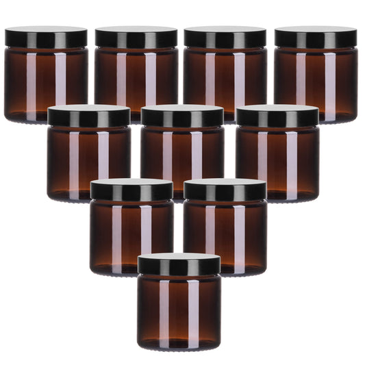 Słoiki brązowe do świec 120ml