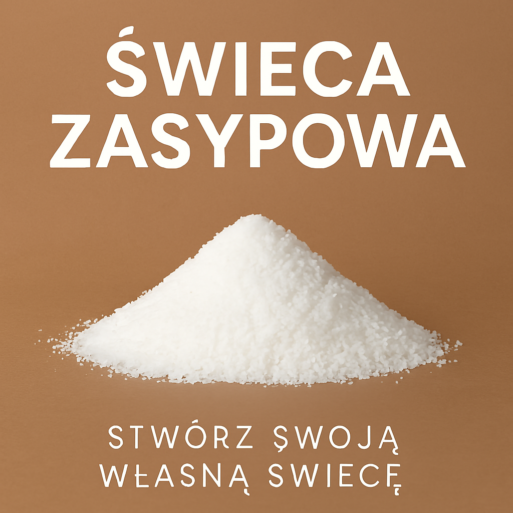 Wosk do świec sypanych 1 kg (Proszek)