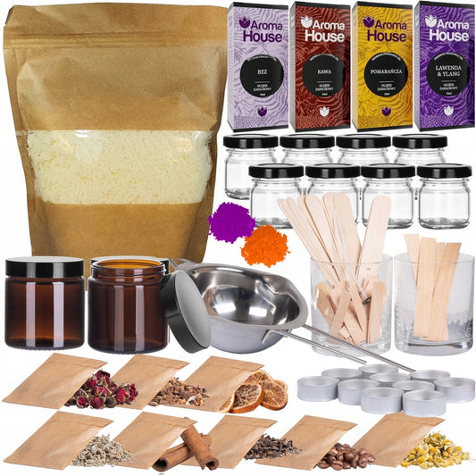 Zestaw do tworzenia świec sojowych